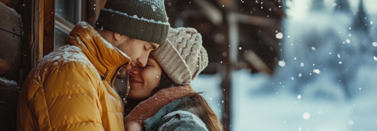 Romantisk hytte for to på Sjusjøen