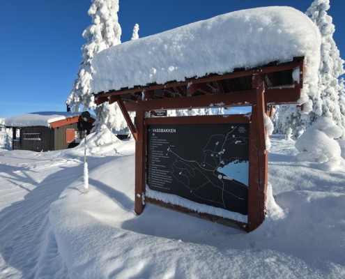 Rømåsen Sjusjøen - Øvre Vassbakken